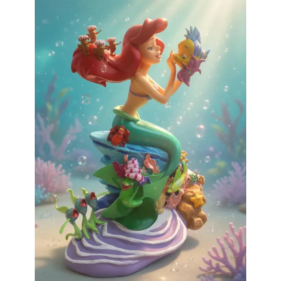 Ariel-Kissenfigur Sébastien – Die kleine Meerjungfrau Disneyland Paris