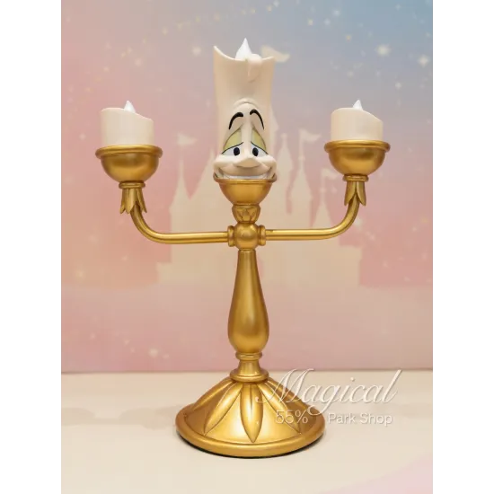 Leuchtfigur Lumière Die Schöne und das Biest Disneyland Paris