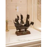 Piraten-Inferno-Schiff - Figur Schiff Piraten der Karibik Disneyland Paris