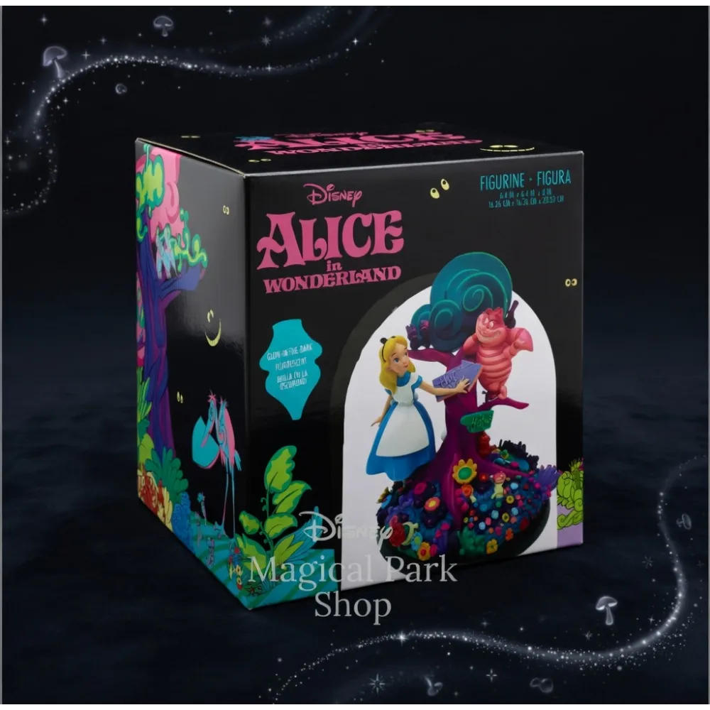 Disney-Alice im Wunderland Figur von Alice und der Grinsekatze Disneyland Paris