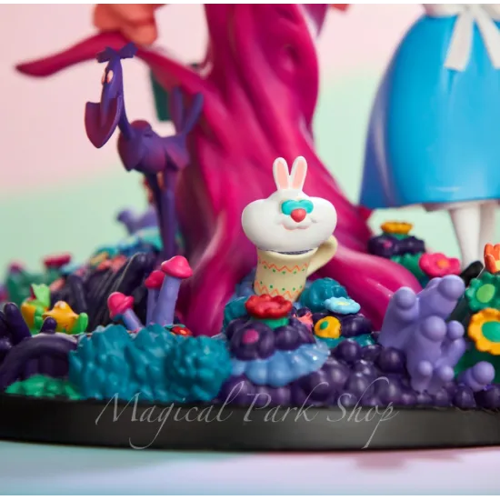 Disney-Alice im Wunderland Figur von Alice und der Grinsekatze Disneyland Paris