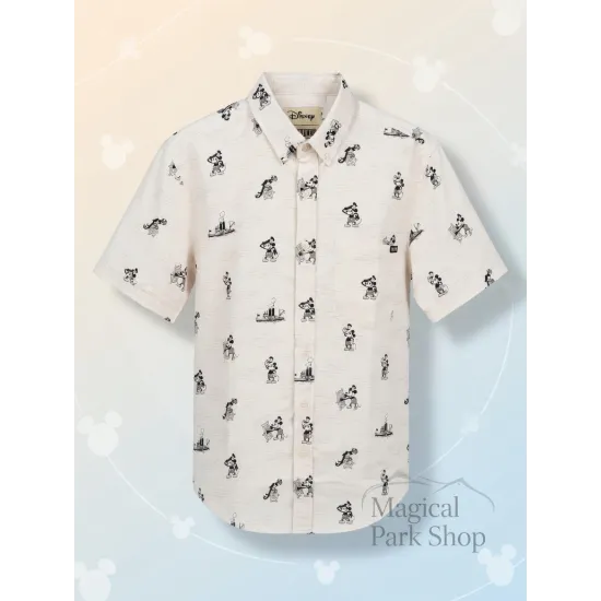 Chemise Mickey vintage RSVLTS x Disney – édition spéciale- Disneyland Paris