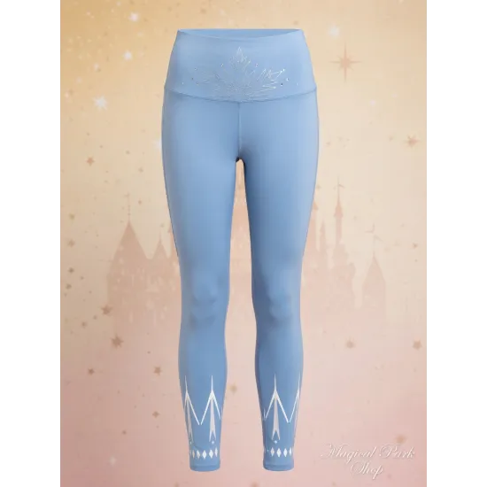 Disneybound Elsa Leggings – Frozen Königin-Stil Disneyland Paris