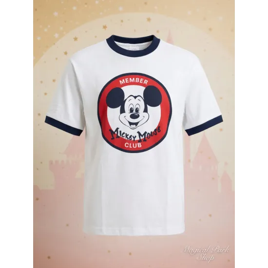 T-shirt Mickey Mouse Club – Collection officielle Disneyland Paris