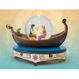 Snowglobe Schneekugel Raiponce & Flynn – leuchtendes Boot Disneyland Paris