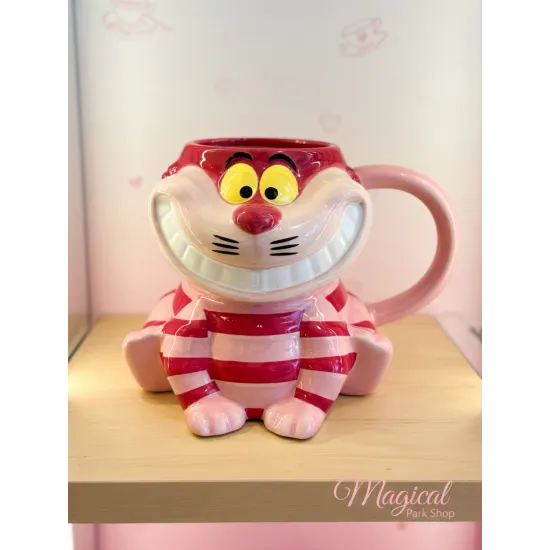 Taza Disney Gato de Cheshire – Taza 3D Alicia en el País de las Maravillas Disneyland Paris