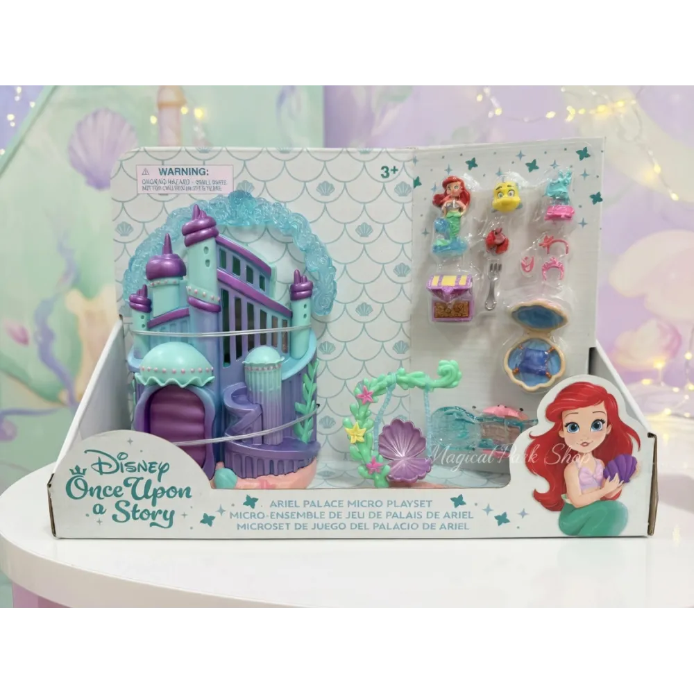 Disney Once Upon a Story Set – Palast & Prinzessinnenhäuser mit Disneyland Paris Figuren