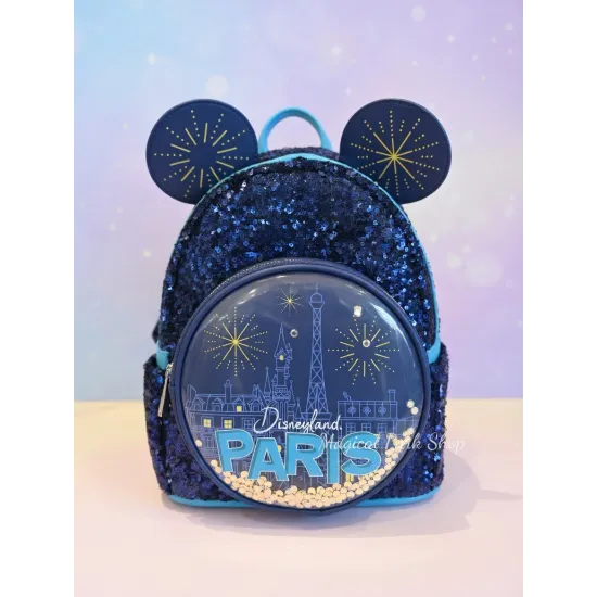 Loungefly Pailletten-Rucksack PARIS Disneyland Paris