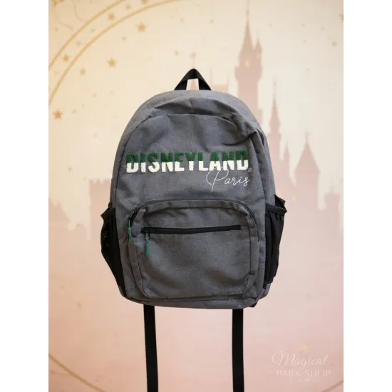 Disneyland Paris grey backpack Logo