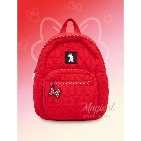 Mochila infantil roja de Minnie Disneyland Paris