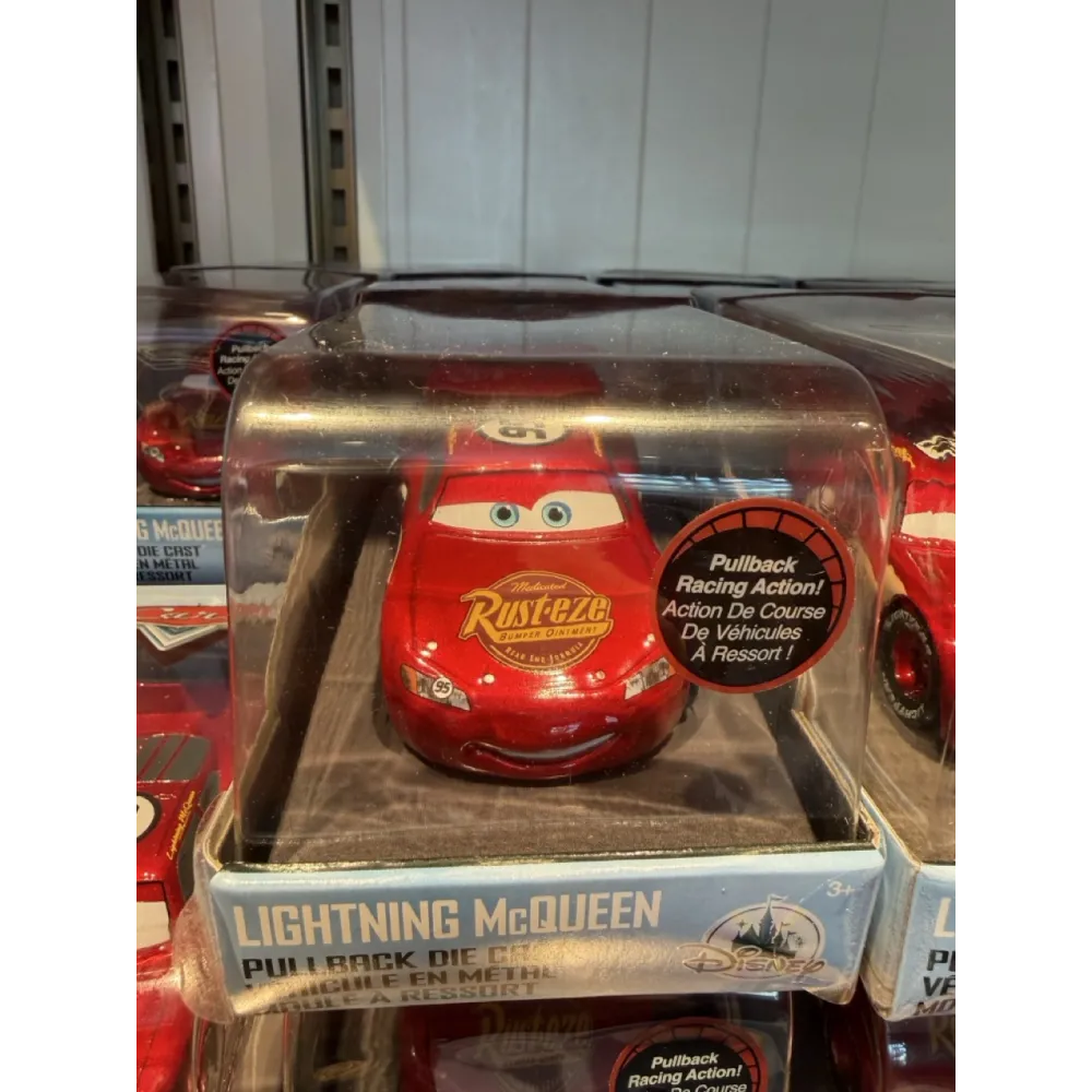 Voitures Cars Disney métal à rétrofriction – Lightning McQueen, Martin, Red, Sheriff, Jackson Storm