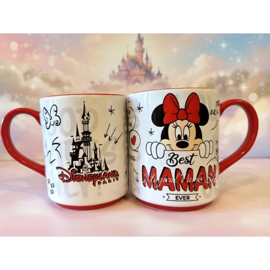 Taza Disney personalizada Mickey & Minnie – Colección familiar Disneyland Paris