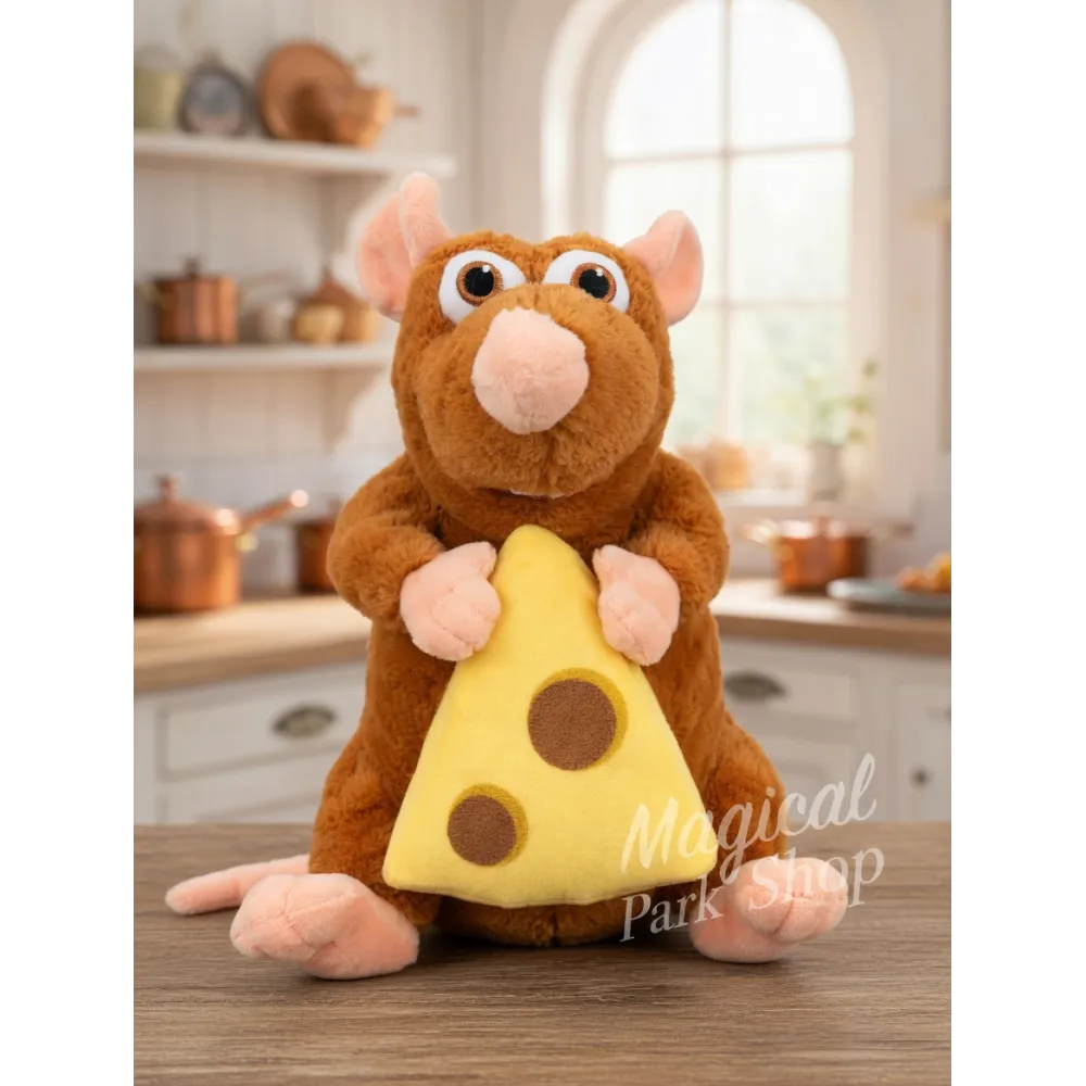 Peluche Emile Ratatouille Disney – Peluche de ratón con queso