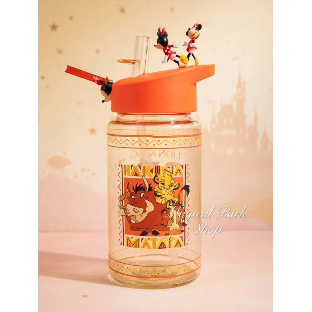 Disney Trinkflasche Der König der Löwen mit Trageschlaufe Simba Disneyland Paris